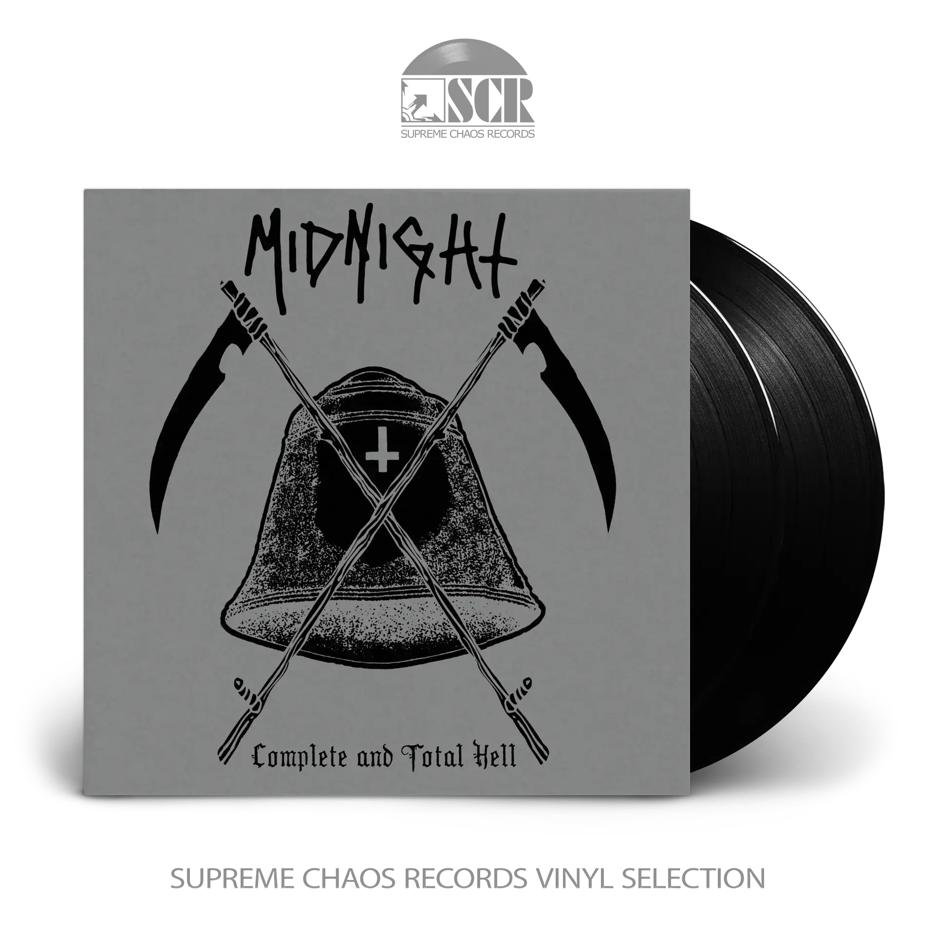 MIDNIGHT - Complete & Total Hell (Re-Issue) · BLACK 2LP (Black Metal/Thrash Metal Vinyl)