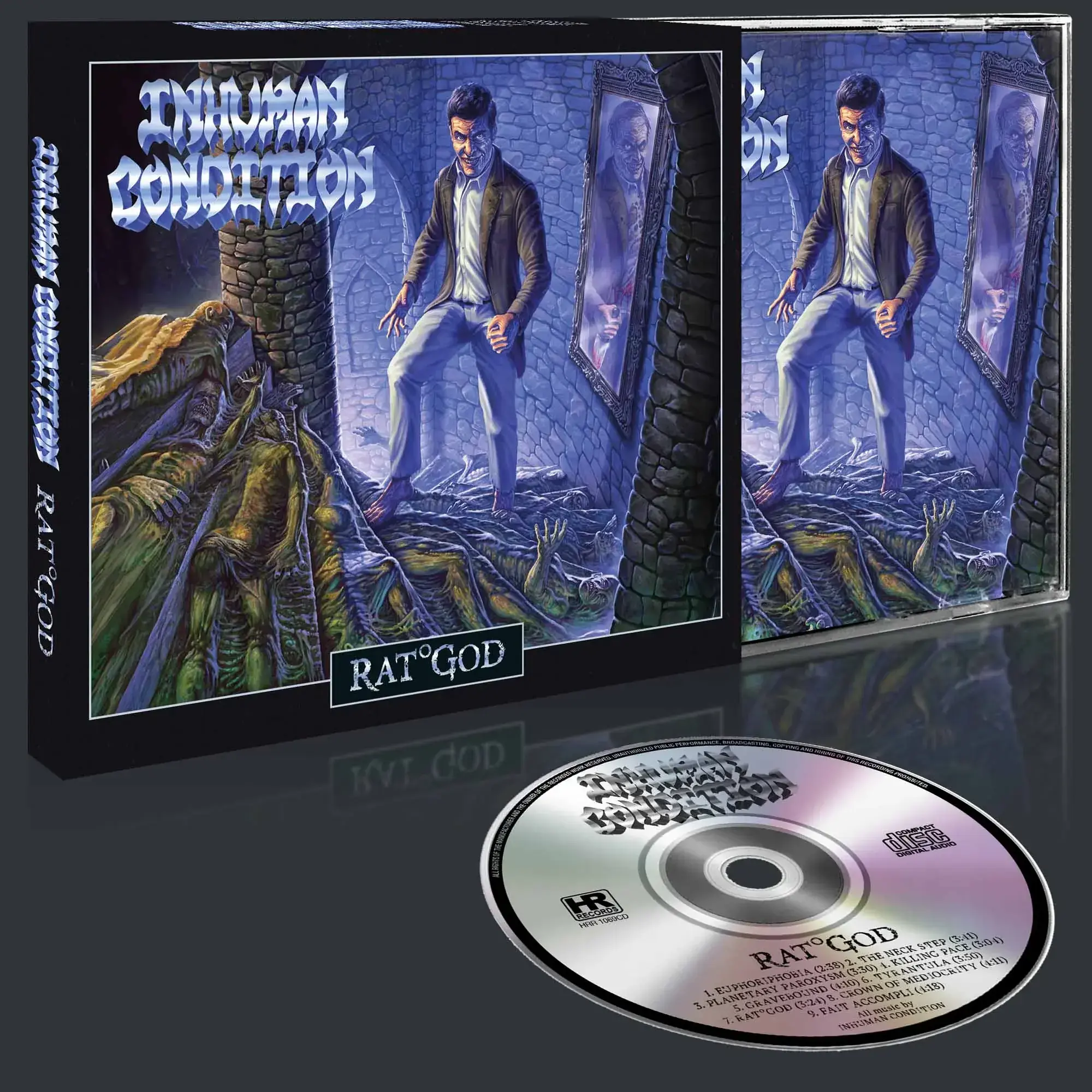 INHUMAN CONDITION · Rat God | SLIPCASE CD (Death Metal/Thrash Metal CDs) · Picture 2