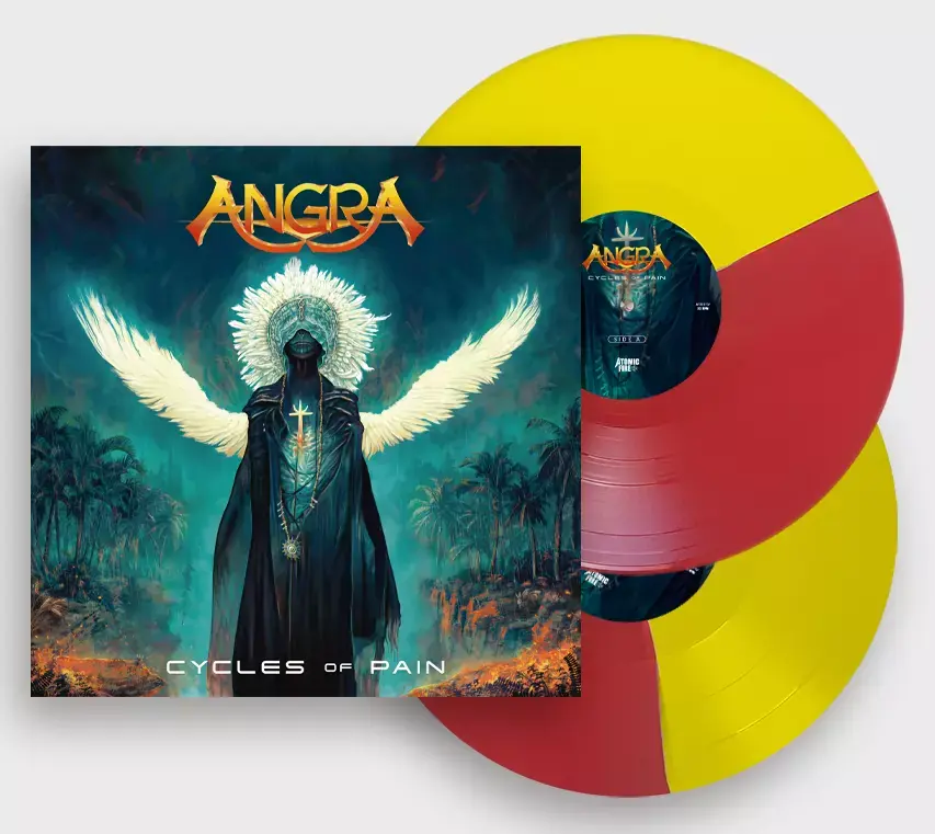 ANGRA - Cycles Of Pain · RED/YELLOW BI-COLOURED 2LP ANGRA - Cycles Of Pain · RED/YELLOW BI-COLOURED 2LP (Power Metal Vinyl)