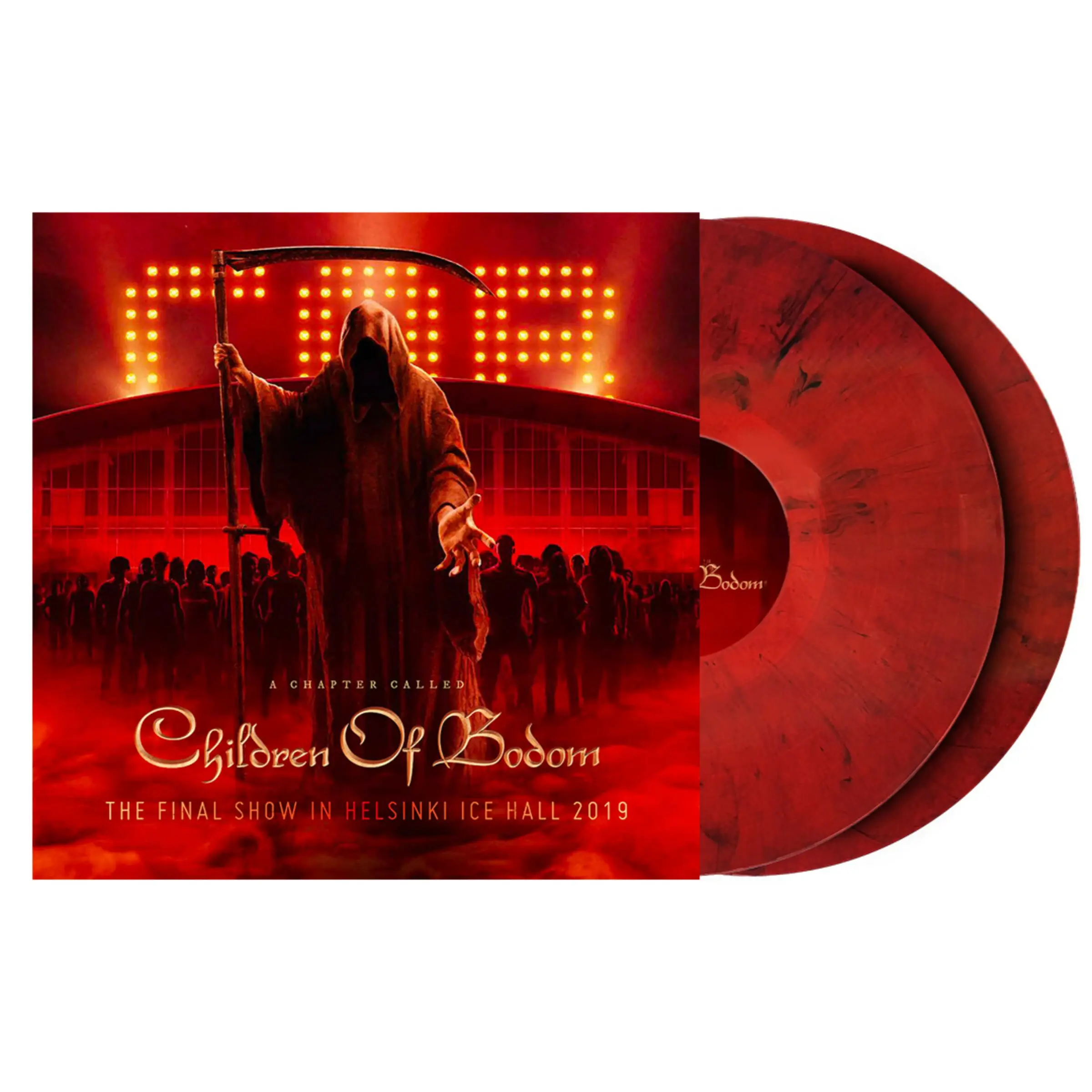 CHILDREN OF BODOM - A Chapter Called Children Of Bodom (Helsinki 2019) · RED MARBLED DLP