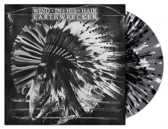 WIND IN HIS HAIR - Earthwrecker · GREY SPLATTER LP