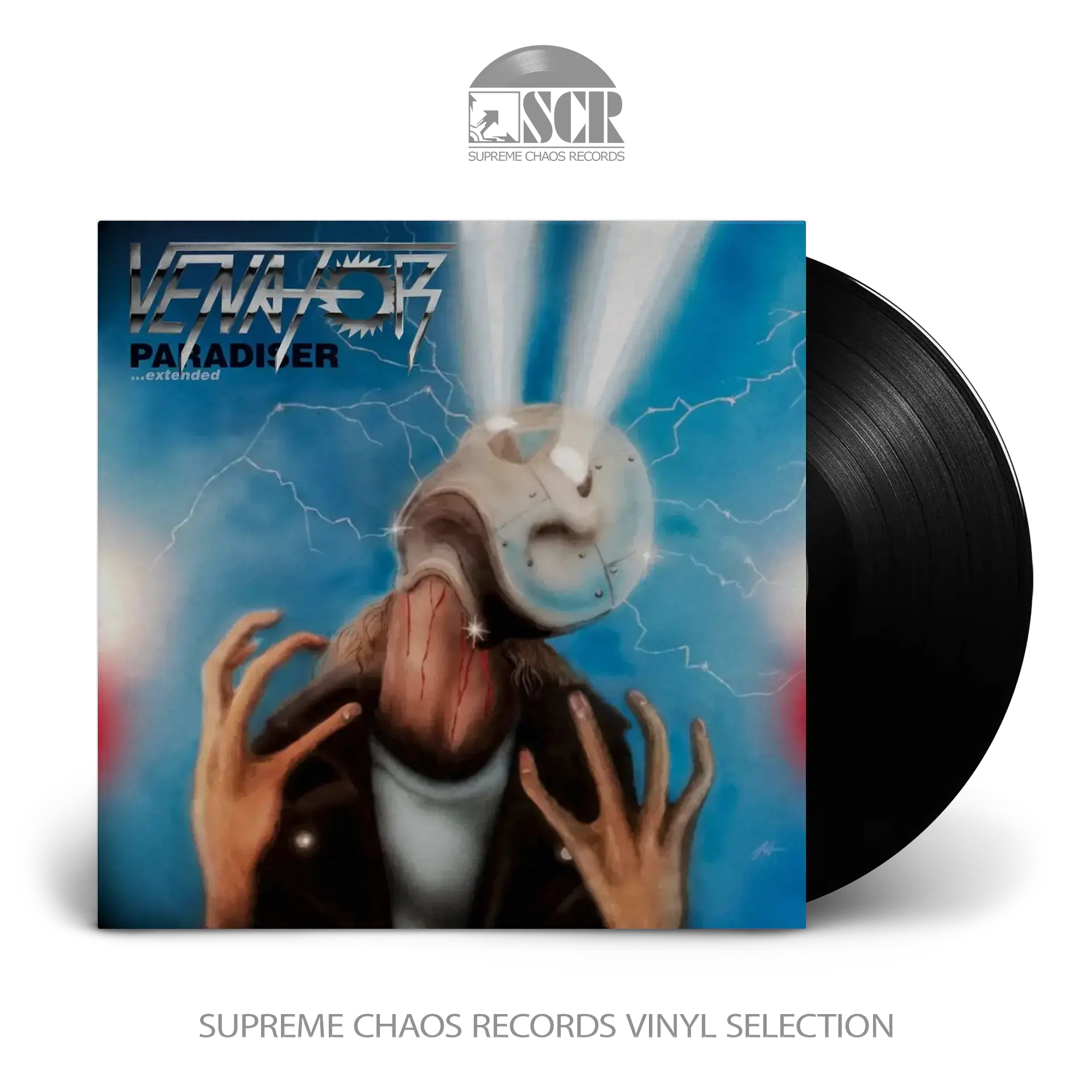 VENATOR - Paradiser... Extended · BLACK LP (Heavy Metal Vinyl)