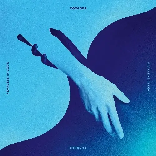 VOYAGER - Fearless in Love · CRYSTAL CLEAR/BLUE/RED SPLATTER LP (Melodic Progressive Metal Vinyl) · Picture 1