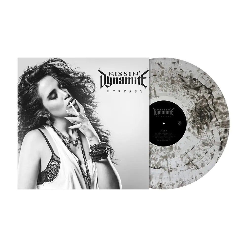 KISSIN' DYNAMITE - Ecstasy · CLEAR/BLACK DUST VINYL