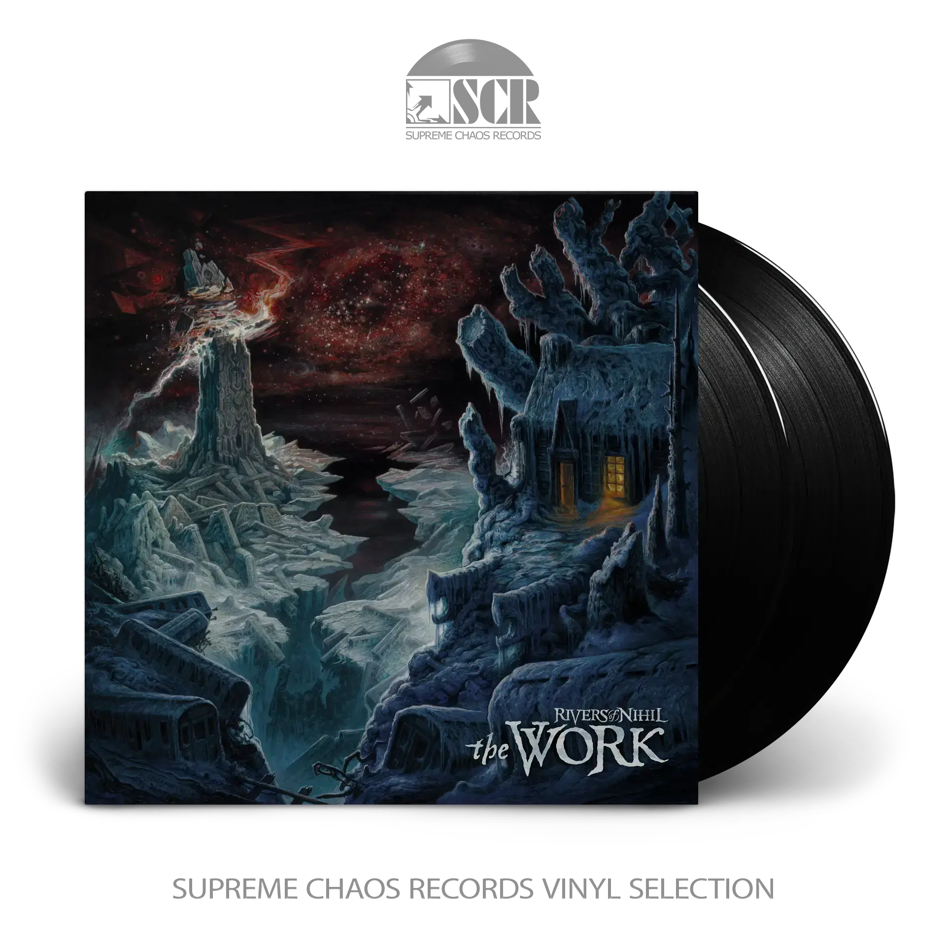 RIVERS OF NIHIL · The Work | BLACK 2LP (Progressive Metal/Death Metal/Doom Metal Vinyl)