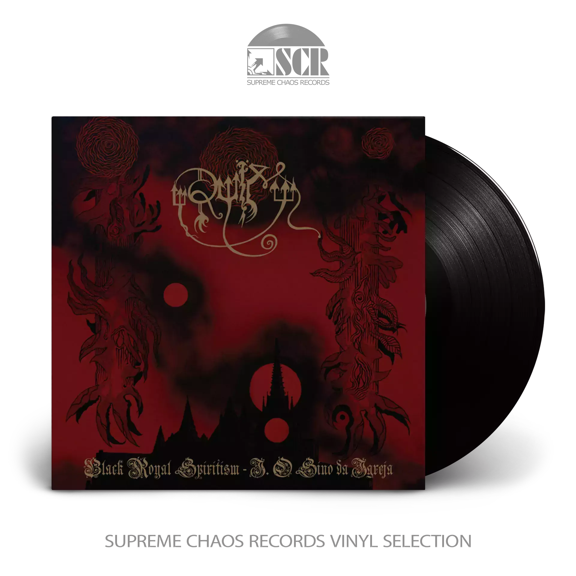 RUIM · Black Royal Spiritism - I.o Sino Da Igreja | BLACK LP (Black Metal Vinyl)