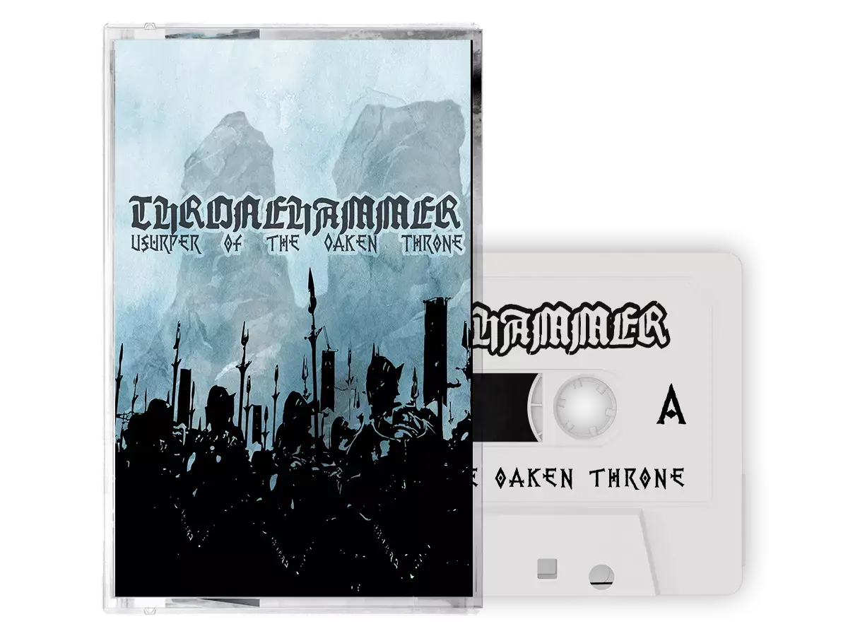 THRONEHAMMER - Usurper of the Oaken Throne · WHITE TAPE