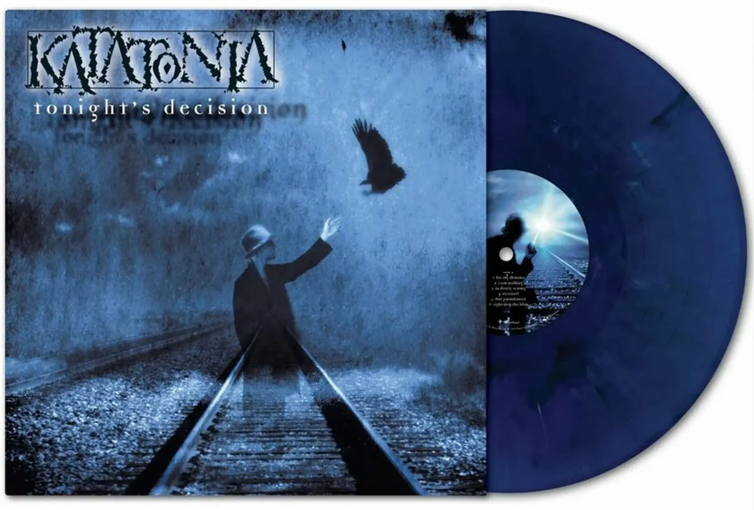 KATATONIA · Tonight's Decision (25th Anniversary) | TRANSPARENT BLUE/WHITE/BLACK MARBLED LP (Dark Metal/Death Metal Vinyl)