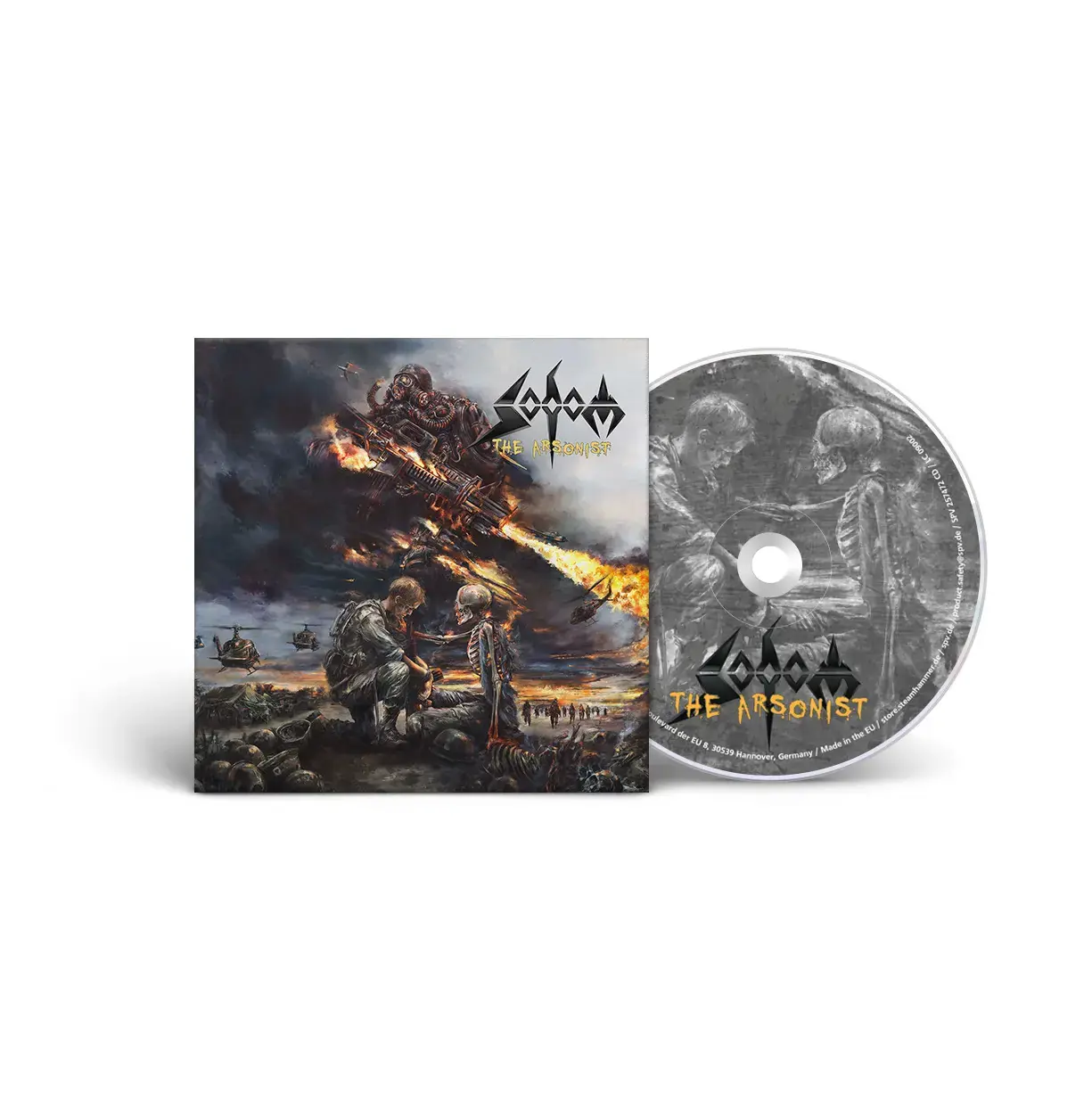 SODOM - The Arsonist · DIGIPAK CD · Picture 1 SODOM - The Arsonist · DIGIPAK CD (Thrash Metal CDs) · Picture 1