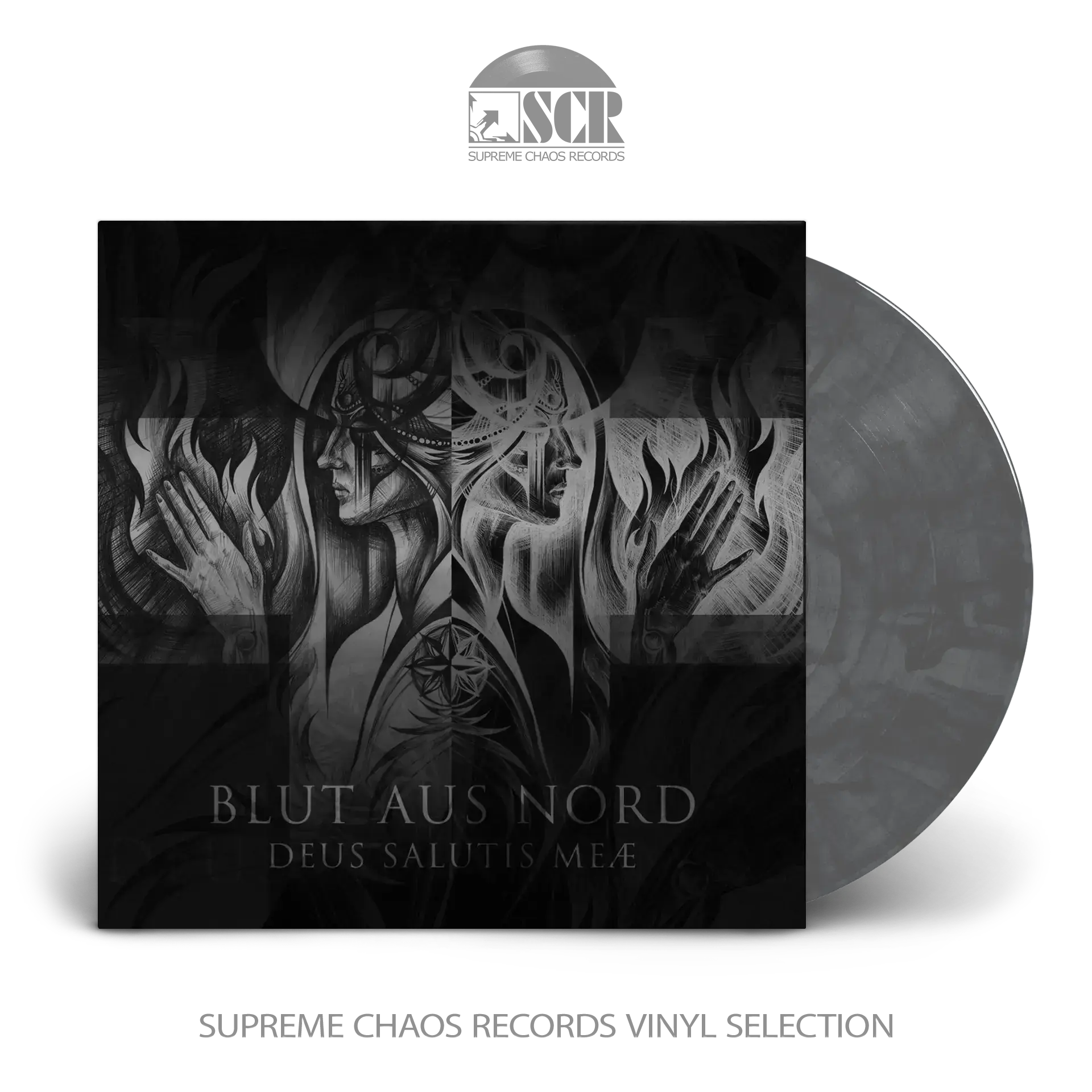 BLUT AUS NORD - Deus Salutis Meae · CLEAR/BLACK MARBLED LP BLUT AUS NORD - Deus Salutis Meae · CLEAR/BLACK MARBLED LP (Black Metal Vinyl)