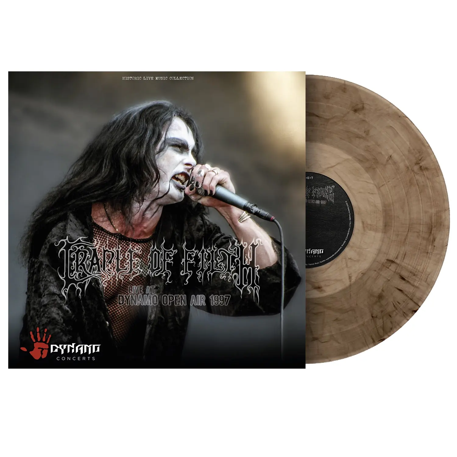 CRADLE OF FILTH - Live At Dynamo Open Air 1997 · SMOKEY GREY LP (Extreme Metal Vinyl)