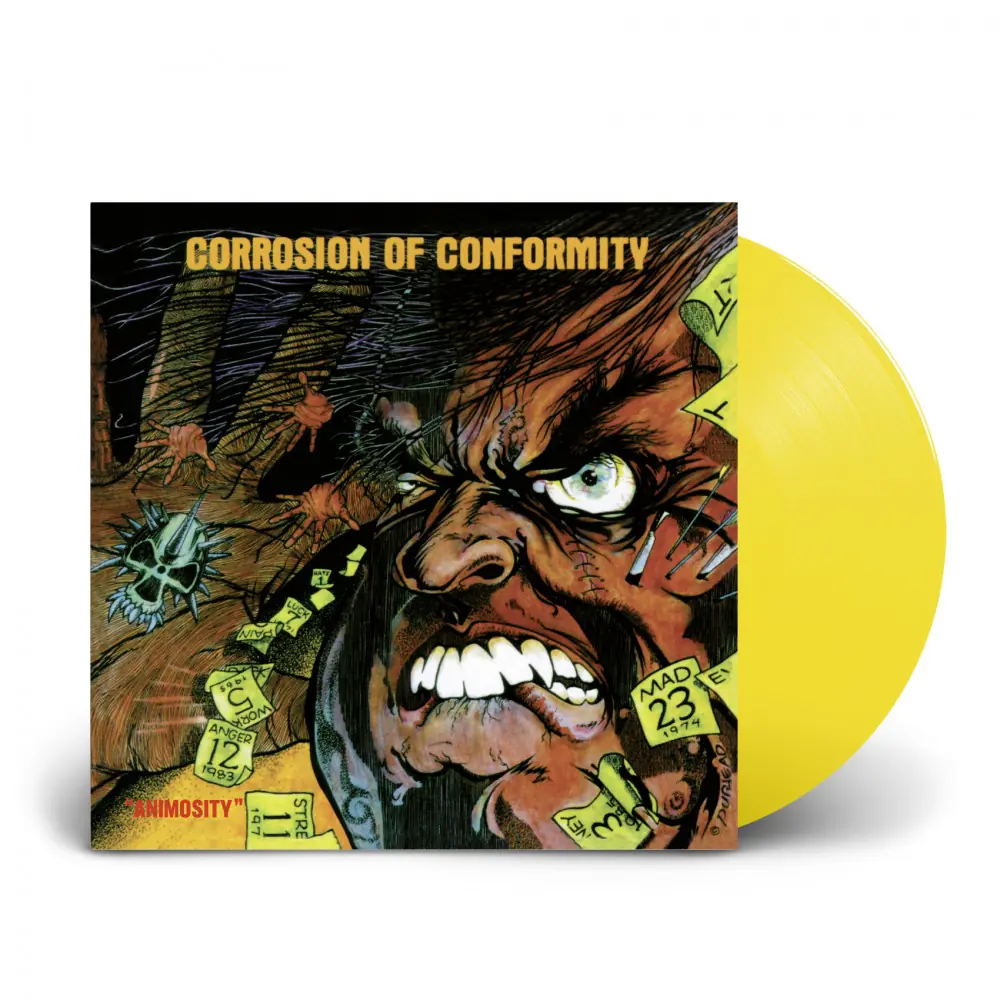 CORROSION OF CONFORMITY · Animosity | YELLOW/GREEN LP CORROSION OF CONFORMITY · Animosity | YELLOW/GREEN LP (Thrash Metal Vinyl)