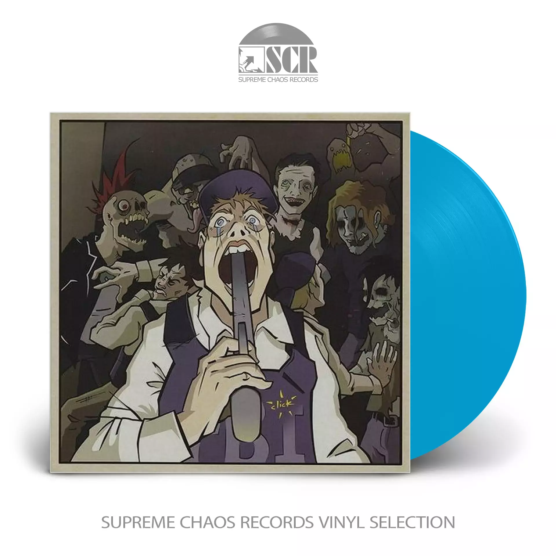 SPEED'N'SPIKES - Vol.5: Avenger Of Blood / Witchaven [TRANSPARENT BLUE 7" EP]