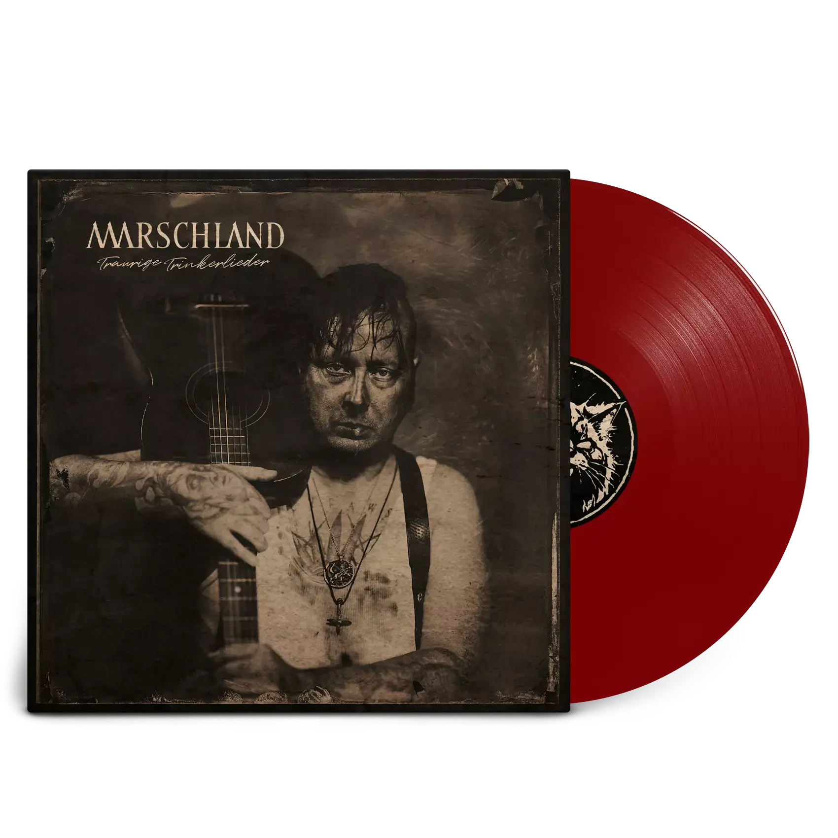 MARSCHLAND - Traurige Trinkerlieder · RUSTY RED LP MARSCHLAND - Traurige Trinkerlieder · RUSTY RED LP (Dark Folk Vinyl)