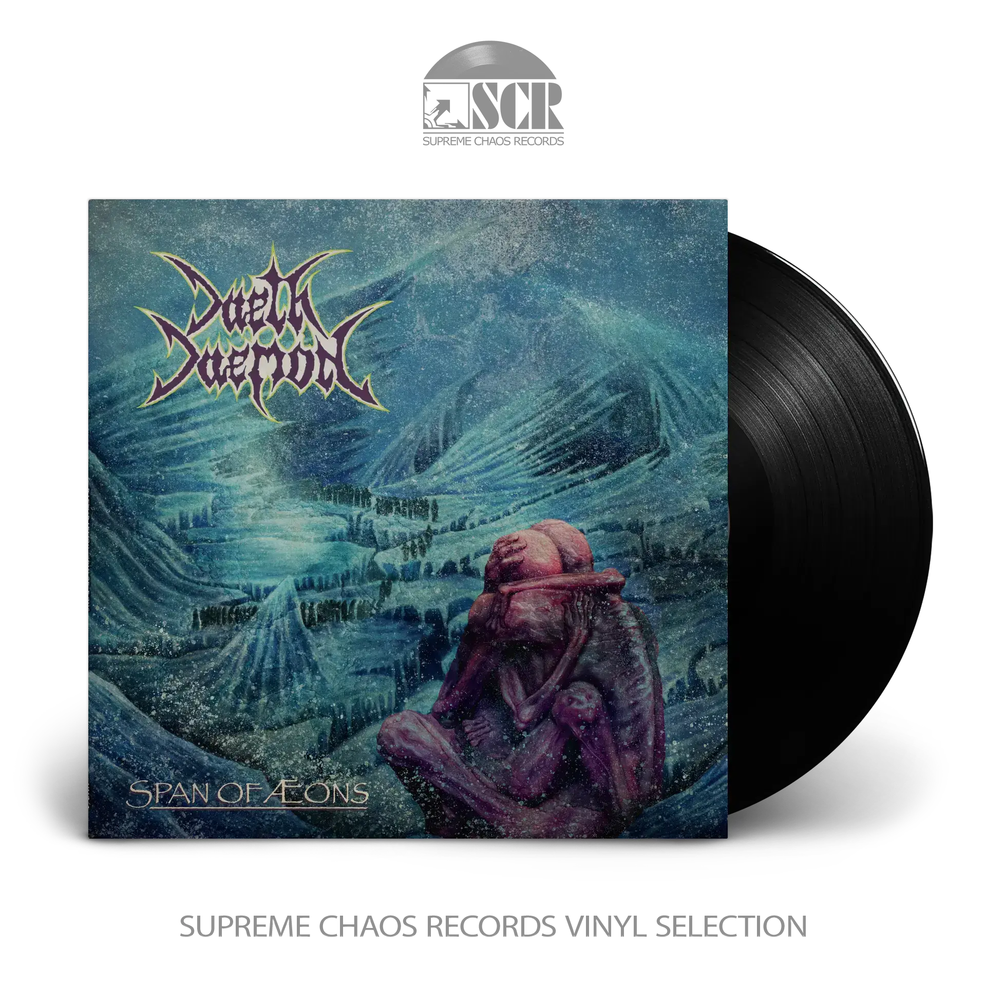 DAETH DAEMON - Span Of Aeons · BLACK LP (Death Metal Vinyl)