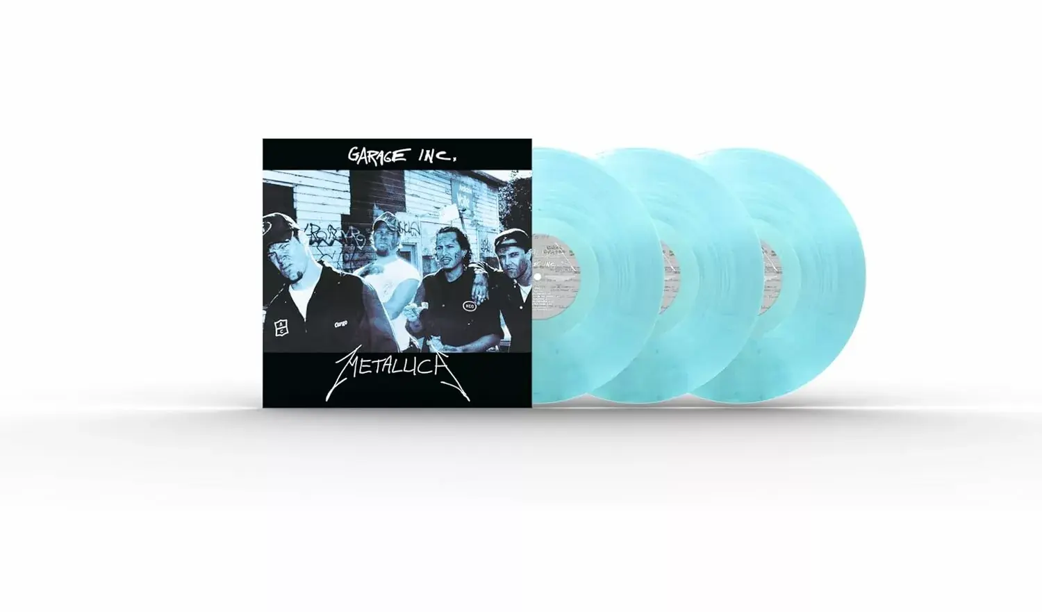 METALLICA - Garage Inc. · FADE TO BLUE 3LP METALLICA - Garage Inc. · FADE TO BLUE 3LP (Thrash Metal Vinyl)