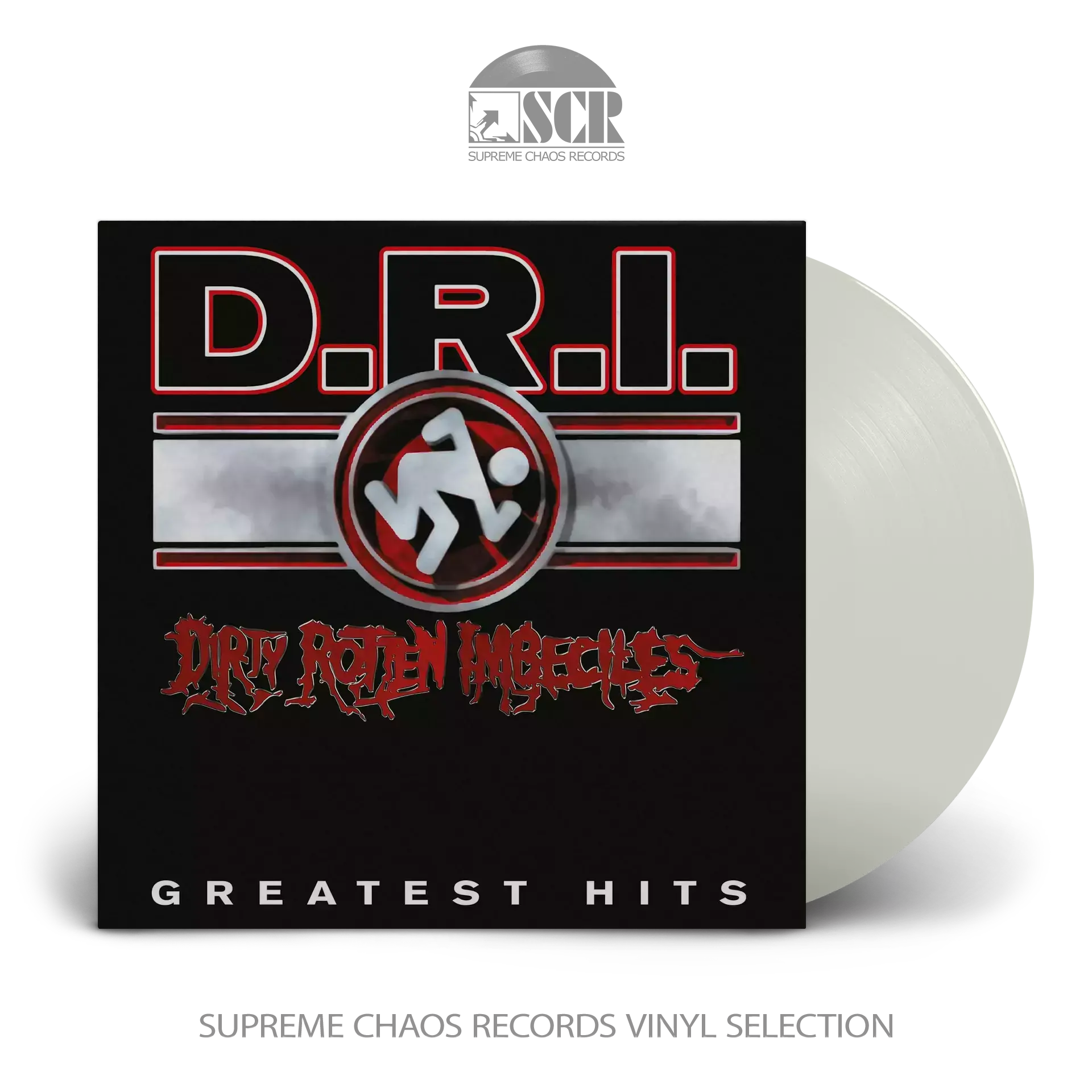 D.R.I. - Greatest Hits · CLEAR LP D.R.I. - Greatest Hits · CLEAR LP (Hardcore Vinyl)