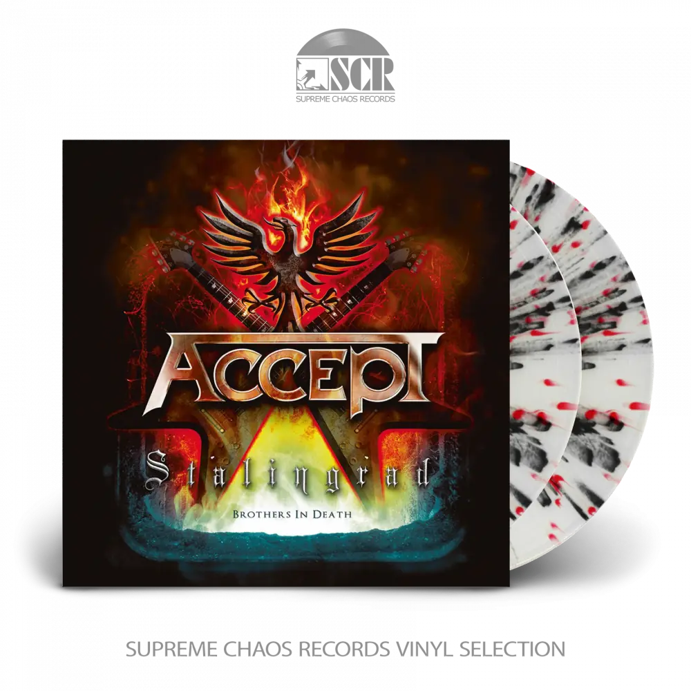 ACCEPT - Stalingrad Brothers In Death · WHITE/BLACK/RED 2LP