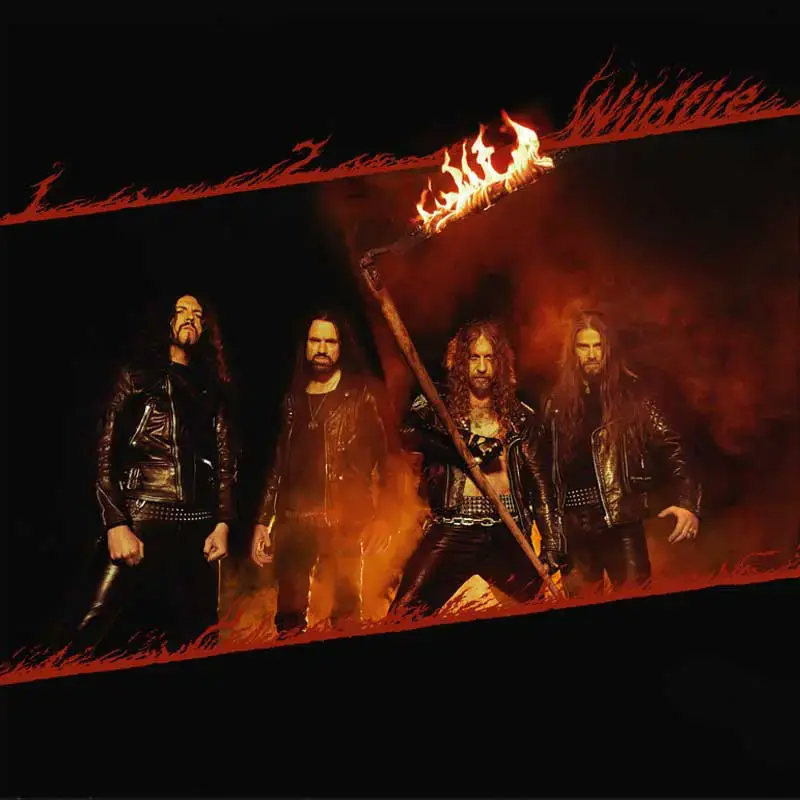 DESTRÖYER 666 · Wildfire (Pop-Up) | CLEAR LP (Black Metal Vinyl) · Picture 4