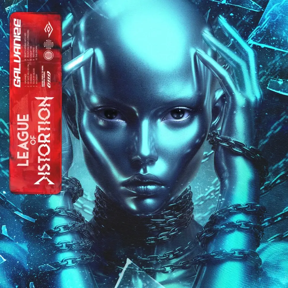 LEAGUE OF DISTORTION · Galvanize | RED LP (Modern Metal Vinyl) · Picture 1