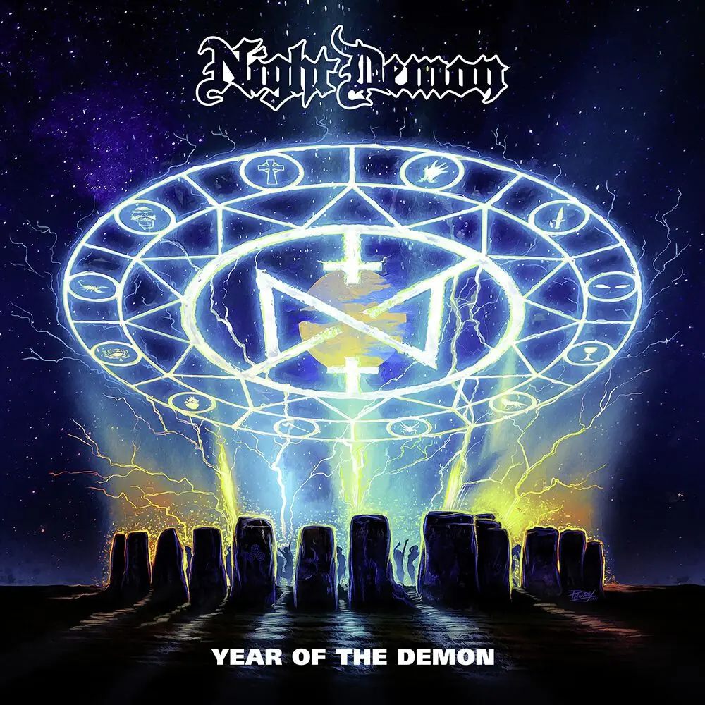 NIGHT DEMON · Year Of The Demon | BLACK LP · Picture 1 NIGHT DEMON · Year Of The Demon | BLACK LP (Heavy Metal Vinyl) · Picture 1