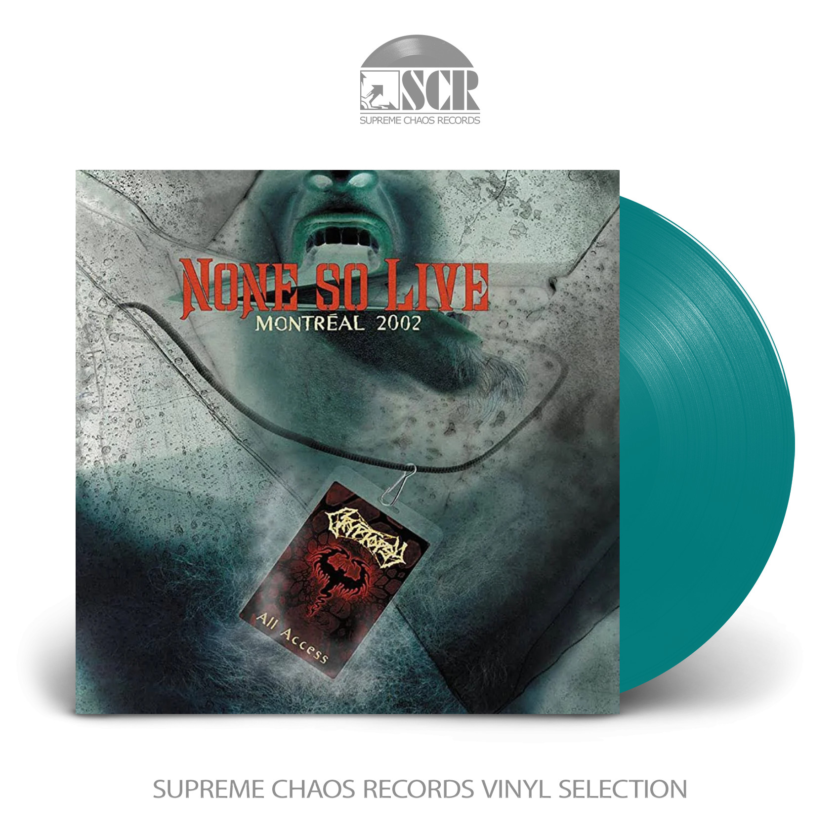 CRYPTOPSY - None So Live [BLUE] · LP (Death Metal Vinyl)