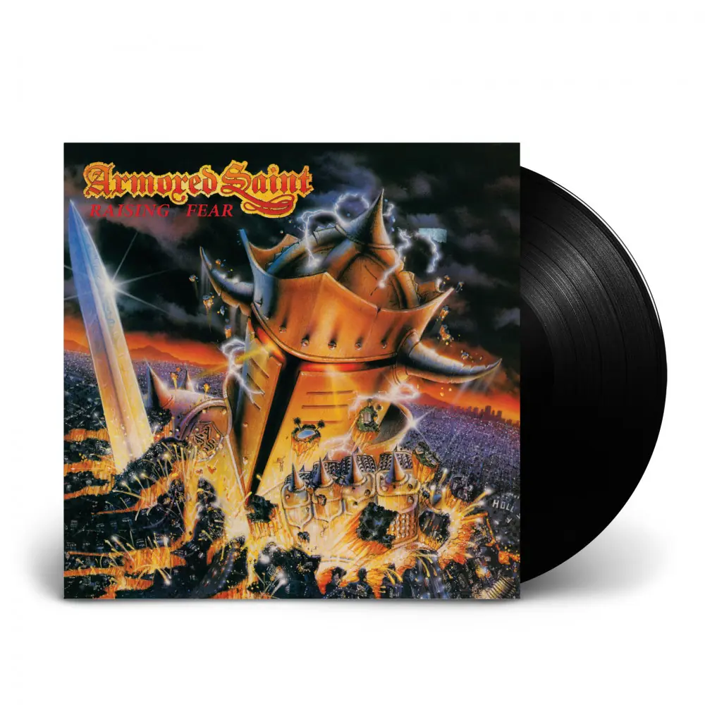 ARMORED SAINT - Raising Fear · BLACK LP (Heavy Metal Vinyl)