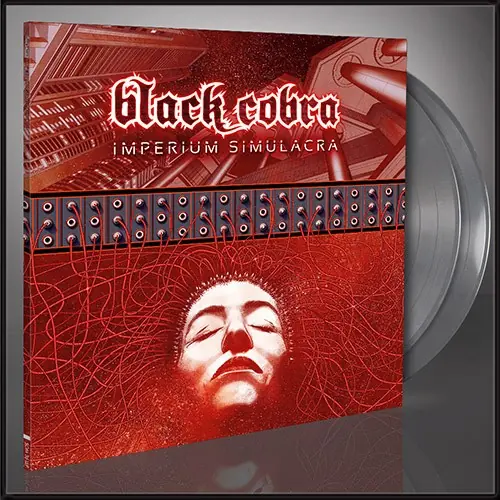 BLACK COBRA · Imperium Simulacra | SILVER DLP BLACK COBRA · Imperium Simulacra | SILVER DLP (Doom Metal Vinyl)