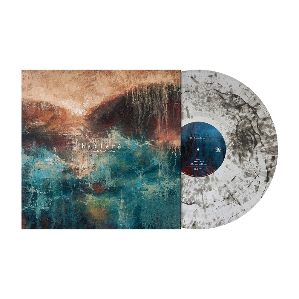 HAMFERD · Men Guðs Hond Er Sterk | CRSTAL CLEAR BLACKDUST LP HAMFERD · Men Guðs Hond Er Sterk | CRSTAL CLEAR BLACKDUST LP (Doom Metal Vinyl)