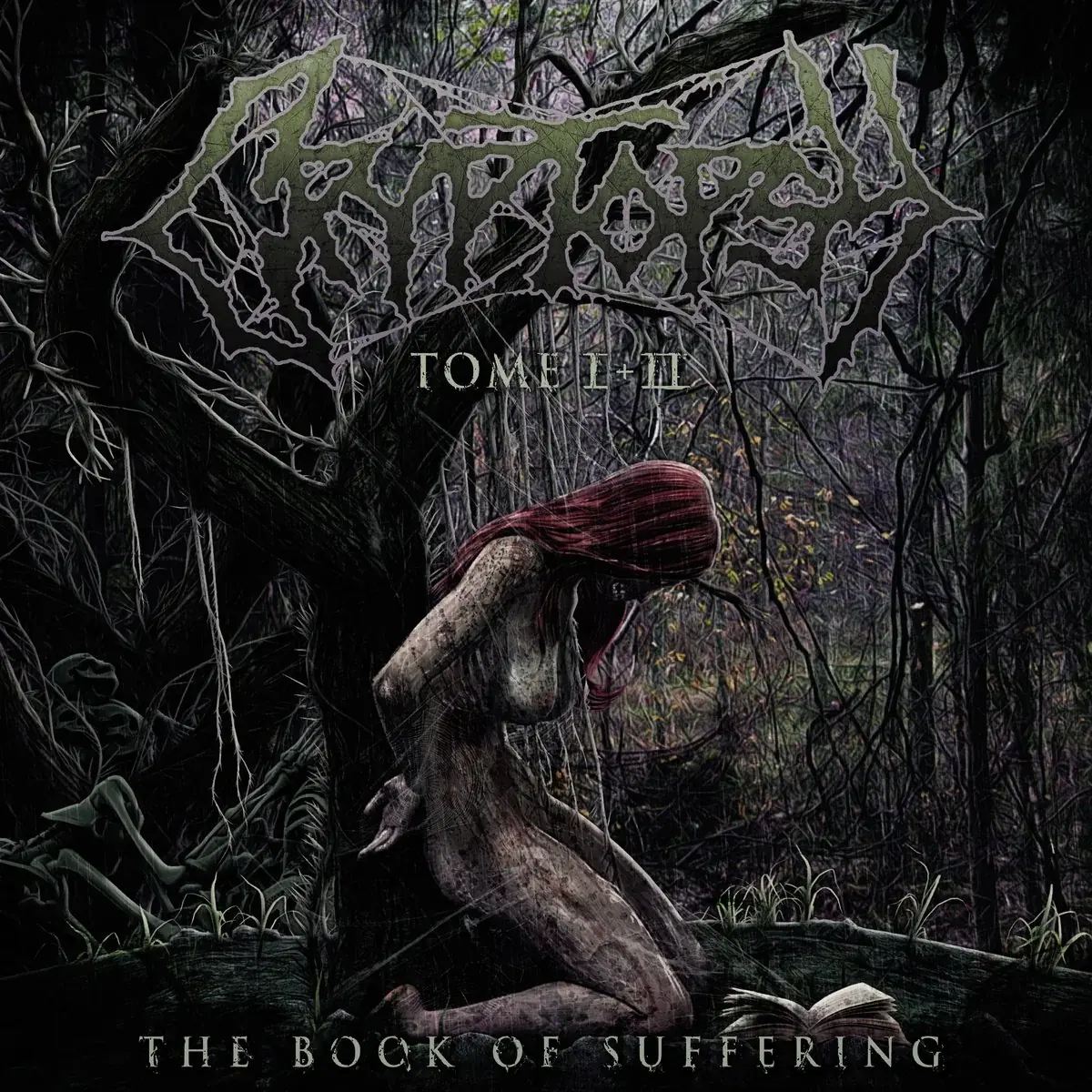 CRYPTOPSY · The Book Of Suffering - Tome I + II | TRANSPARENT VIOLET LP (Technical Death Metal Vinyl) · Picture 1