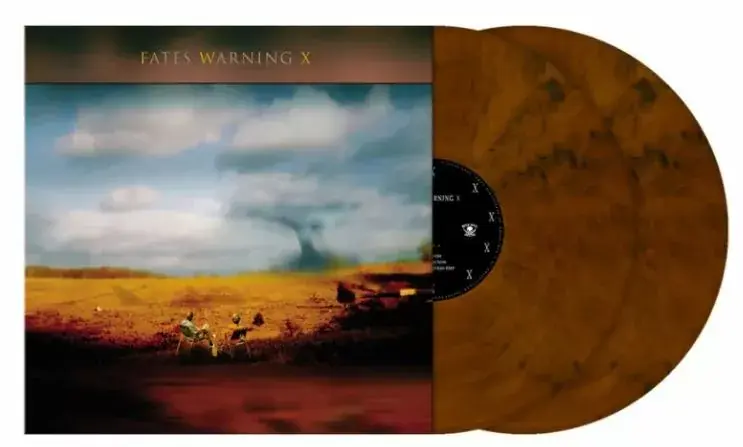 FATES WARNING · FWX (Re-Issue 2023) | OCHRE BROWN MARBLED 2LP (Progressive Metal Vinyl)