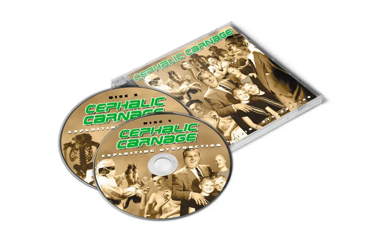 CEPHALIC CARNAGE - Exploiting Dysfunction (25th Anniversary) · 2CD · Picture 2 CEPHALIC CARNAGE - Exploiting Dysfunction (25th Anniversary) · 2CD (Death Metal CDs) · Picture 2