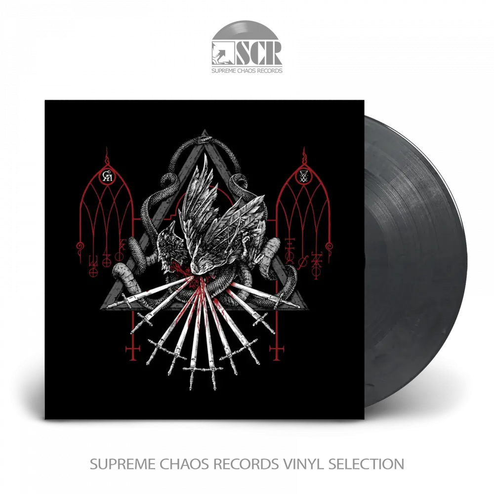 GOATWHORE · Angels Hung From The Arches Of Heaven | SILVER/BLACK LP GOATWHORE · Angels Hung From The Arches Of Heaven | SILVER/BLACK LP (Death Metal/Black Metal Vinyl)