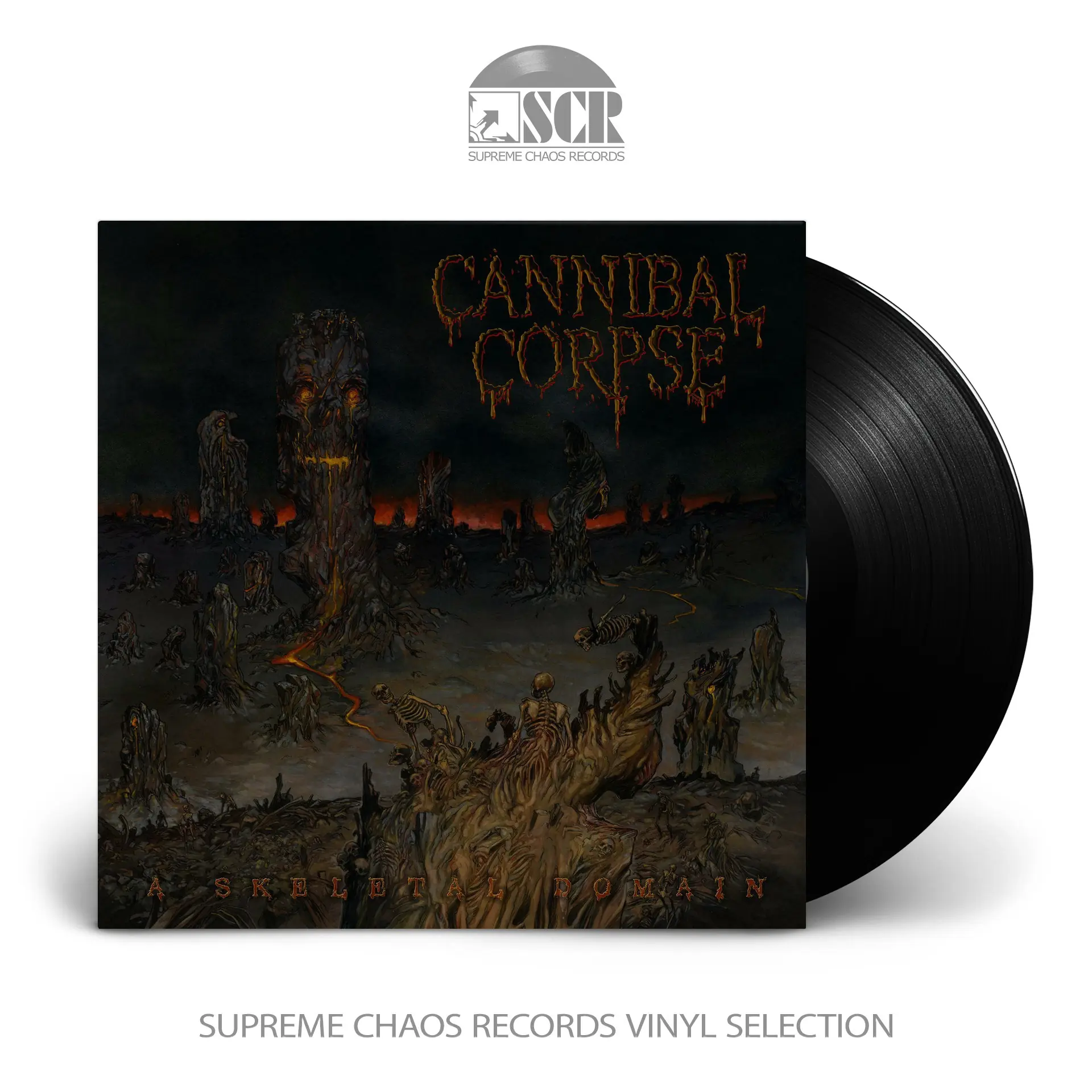 CANNIBAL CORPSE - A Skeletal Domain · BLACK LP