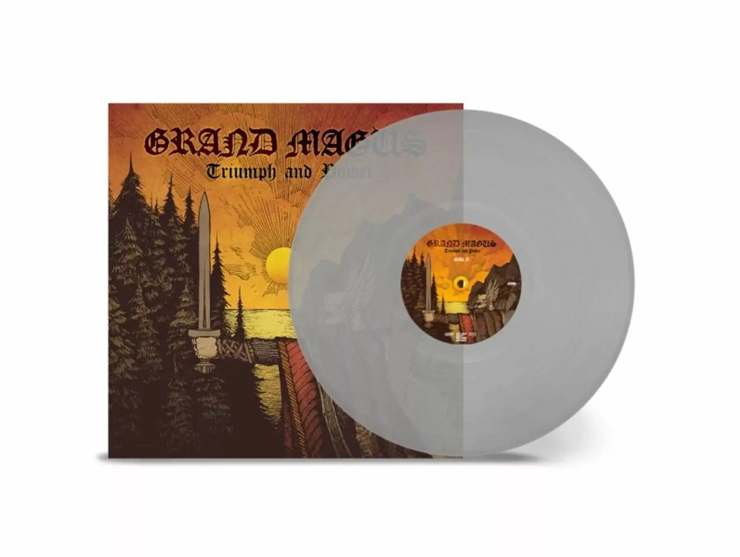 GRAND MAGUS - Triumph And Power · TRANSPARENT CRYSTAL CLEAR LP