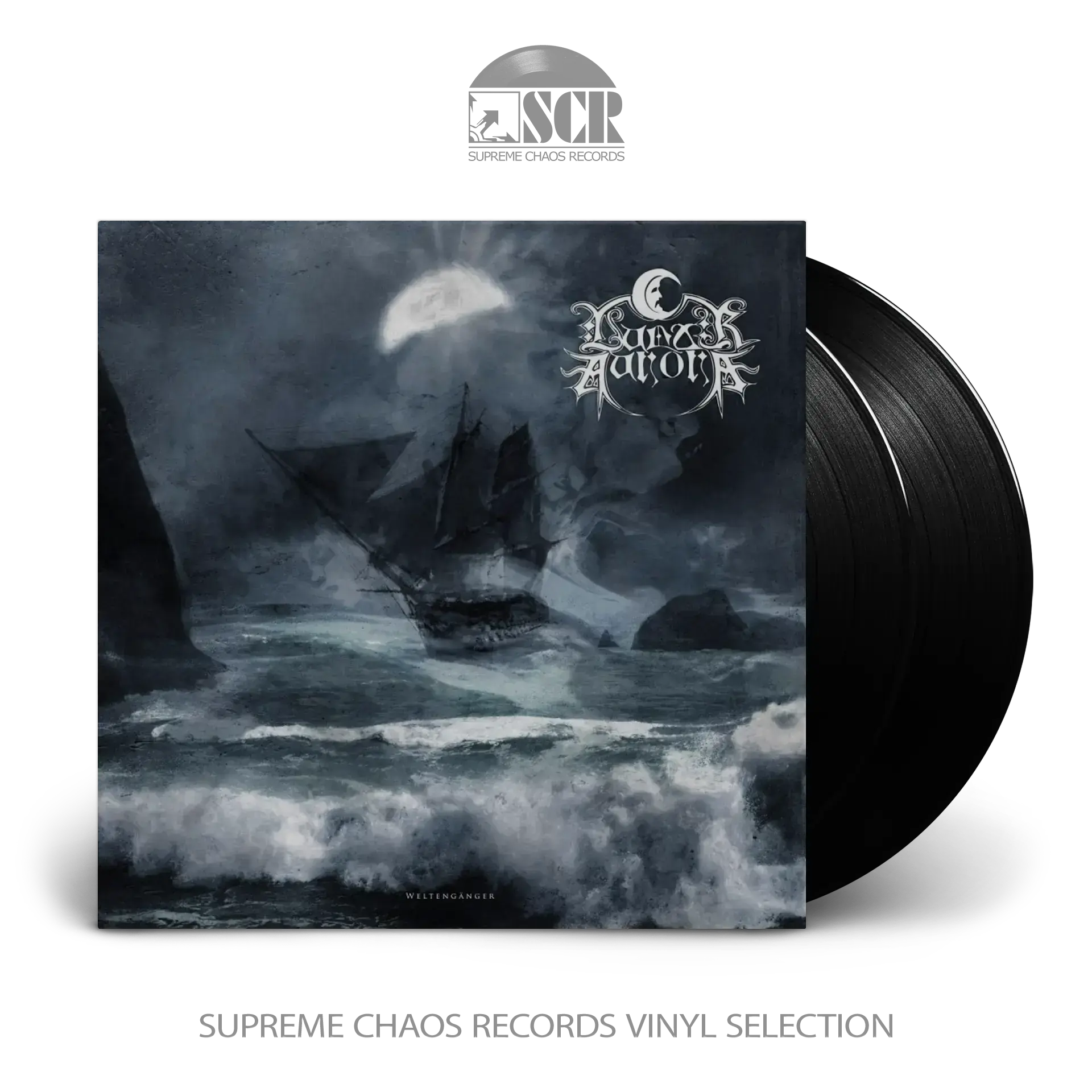 LUNAR AURORA - Weltengänger · BLACK 2LP (Black Metal Vinyl)