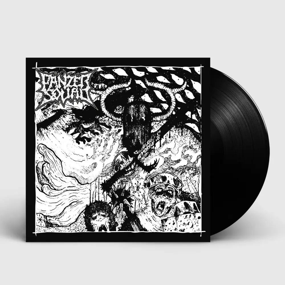 PANZER SQUAD · Panzer Squad | BLACK 7" EP PANZER SQUAD · Panzer Squad | BLACK 7" EP (Death Metal Vinyl)