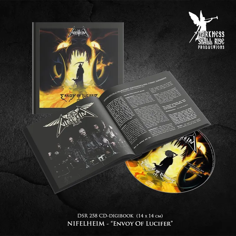 NIFELHEIM - Envoy Of Lucifer · CD DIGIBOOK