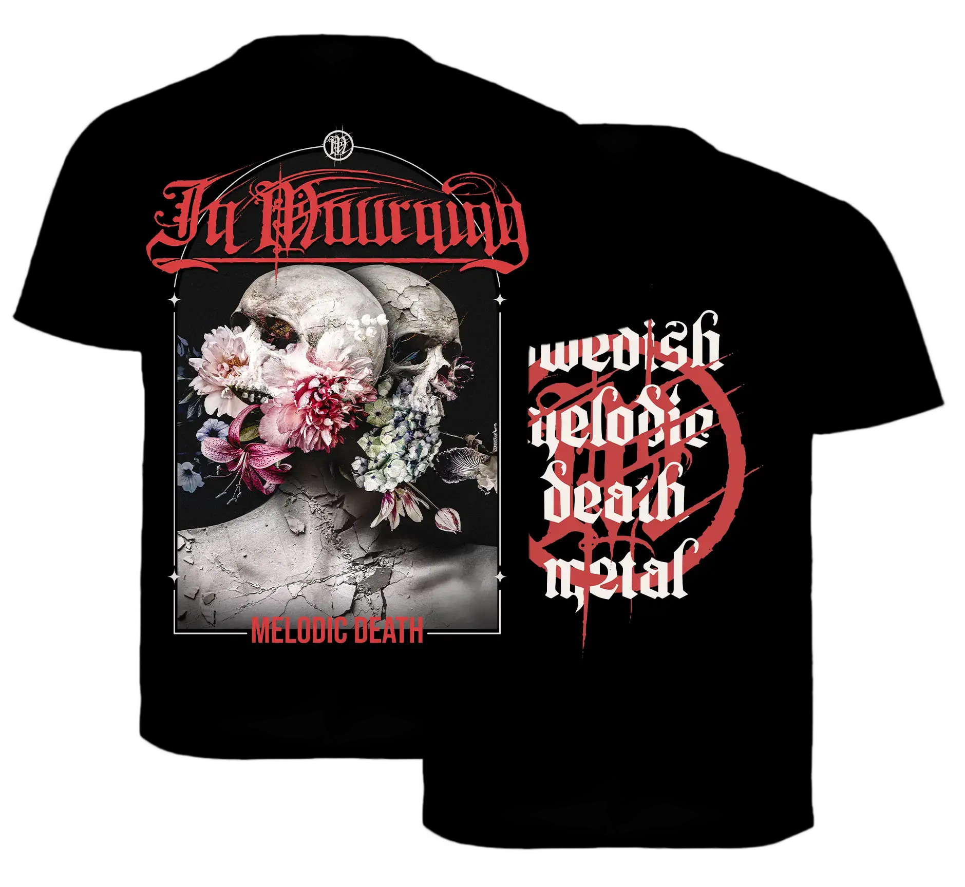IN MOURNING - Swedish Melodic Death Metal · T-SHIRT (Melodic Death Metal/Progressive Metal/Doom Metal Clothes)