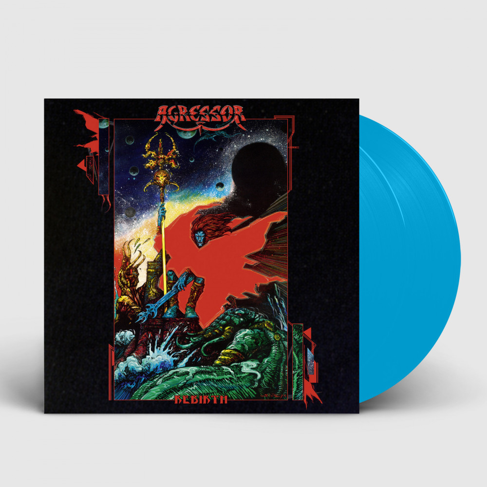 AGRESSOR - Rebirth [BLUE DLP]