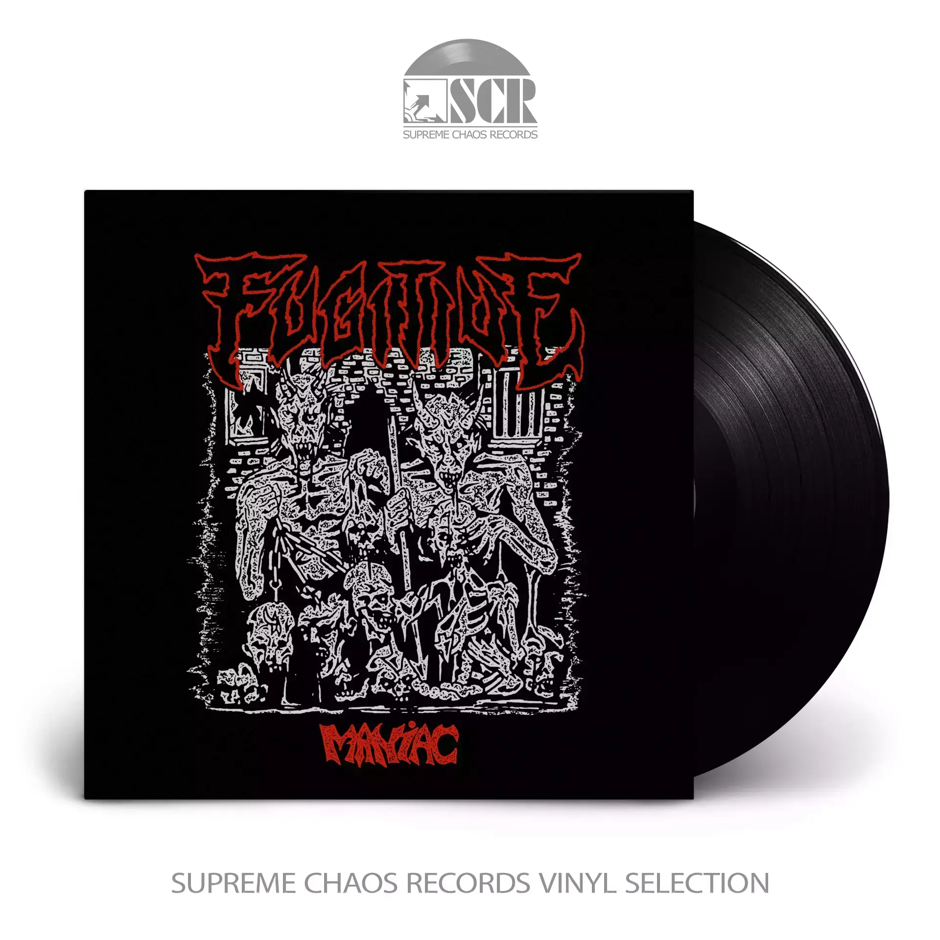 FUGITIVE - Maniac (Black Vinyl) · BLACK LP