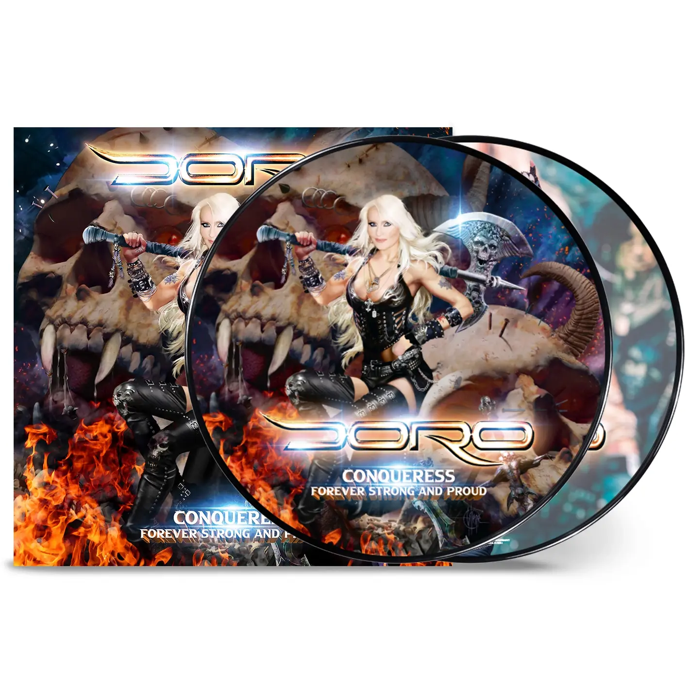 DORO · Conqueress - Forever Strong and Proud | DOUBLE PICTURE VINYL DORO · Conqueress - Forever Strong and Proud | DOUBLE PICTURE VINYL (Hard Rock Vinyl)