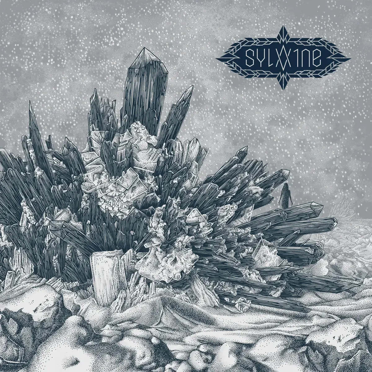 SYLVAINE - Atoms Aligned, Coming Undone · TRANSPARENT RED LP 1