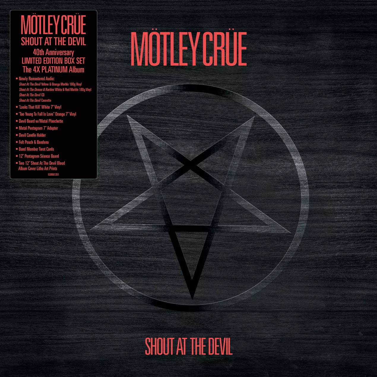 MÖTLEY CRÜE · Shout At The Devil | BOXSET · Picture 1 MÖTLEY CRÜE · Shout At The Devil | BOXSET (Hard Rock Vinyl) · Picture 1