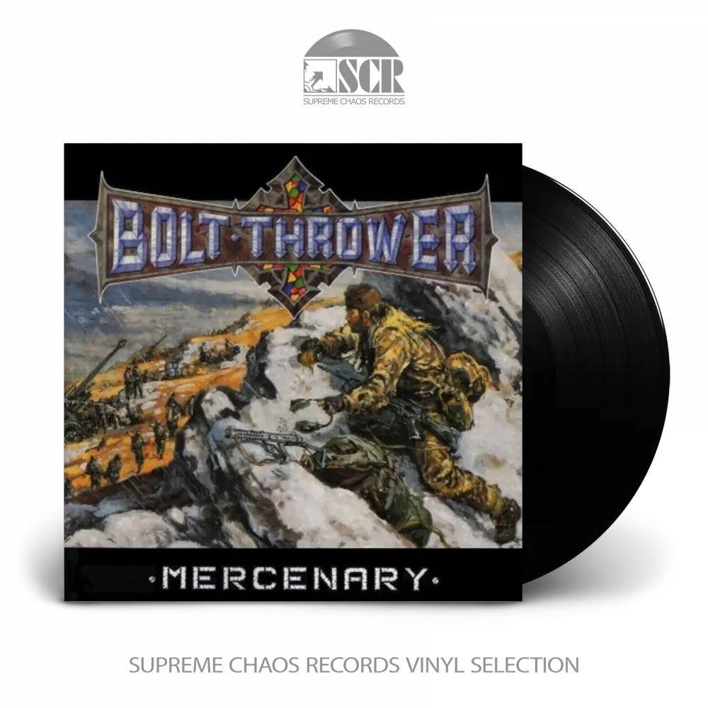 BOLT THROWER · Mercenary | BLACK LP (Death Metal Vinyl)