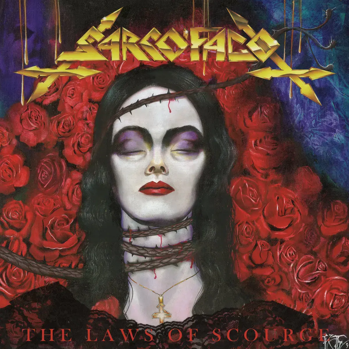 SARCOFAGO · The Laws Of Scourge | RED TAPE SARCOFAGO · The Laws Of Scourge | RED TAPE (Death Metal/Thrash Metal Tapes)