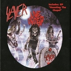SLAYER - Live Undead/Haunting The Chapel · RSD BLUE/WHITE LP (Thrash Metal Vinyl)