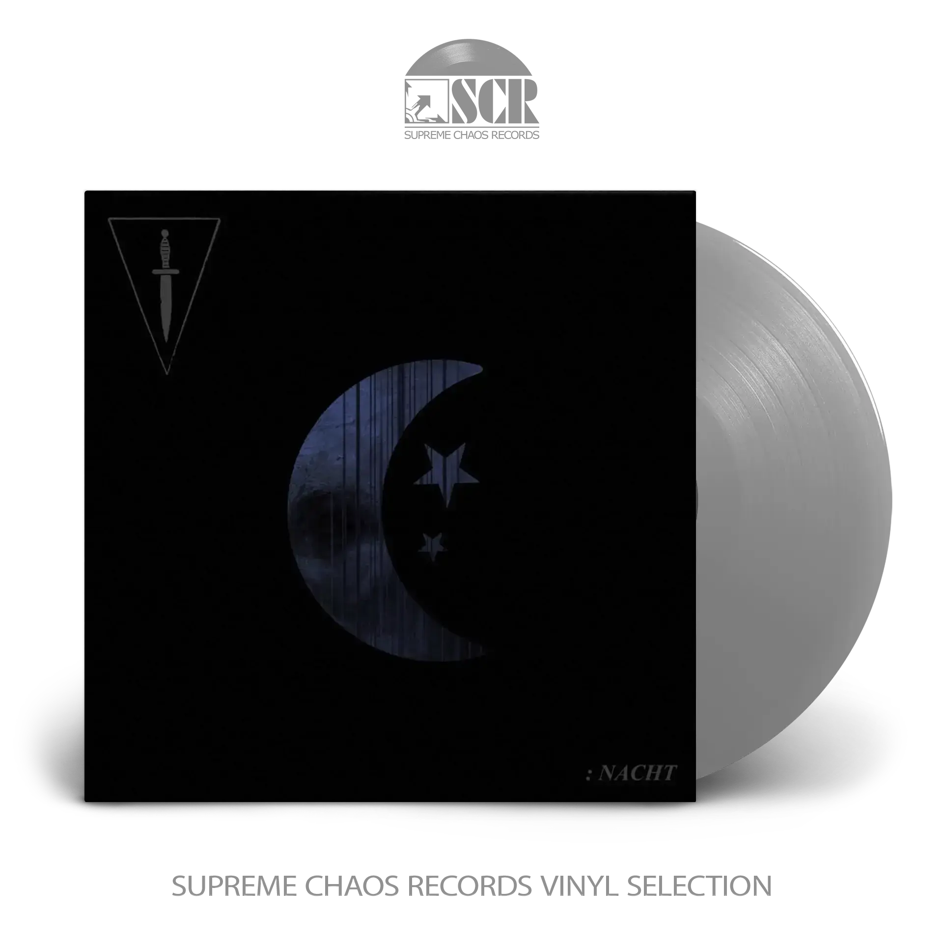 (DOLCH) · Nacht | SILVER LP (Doom Metal Vinyl)