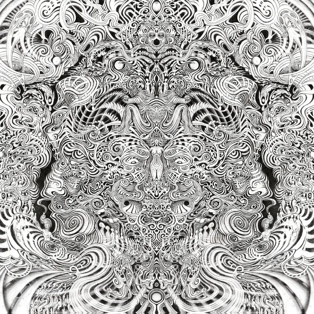 GAUPA · Fyr | GREY/WHITE/BLACK LP · Picture 1 GAUPA · Fyr | GREY/WHITE/BLACK LP (Progressive Stoner Rock/Psychedelic Vinyl) · Picture 1