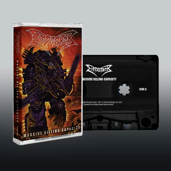 DISMEMBER · Massive Killing Capacity | TAPE CASS DISMEMBER · Massive Killing Capacity | TAPE CASS (Death Metal Tapes)